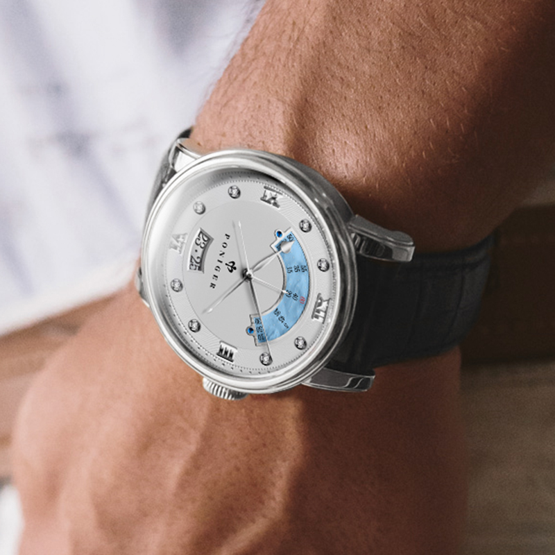 PONIGER 42mm Men Luxury Wrist  - Seiko Watch Presage 评论和价格