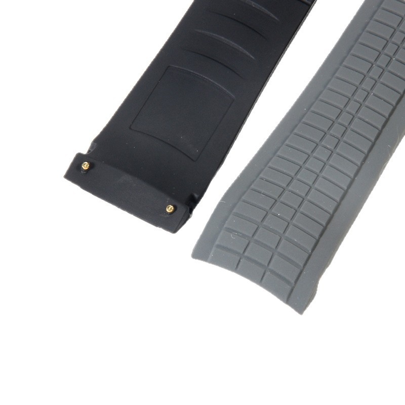 21mm Black Studded Silicone Sp - Patek Philippe Watch Aquanaut 评论和价格