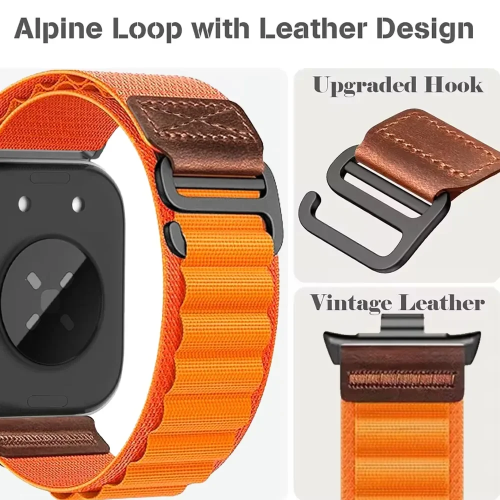 Nylon Band for Redmi Watch 6 A - Parachute Strap Elastic 评论和价格