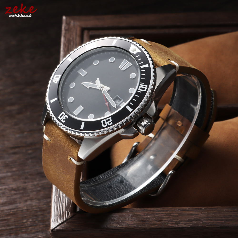 Vintage Soft Oil Wax Watch Ban - Canvas Strap Watch 评论和价格