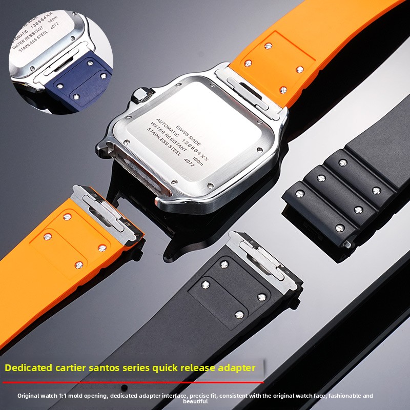 19mm 21mm For Cartier Santos W - Cartier Watch Santos 评论和价格