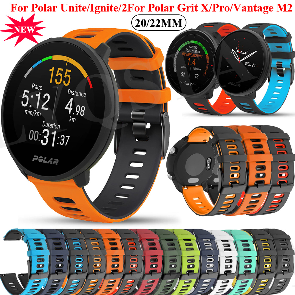 20 22mm Wrist Straps Band For  - Silicone Watch Band 22Mm 评论和价格