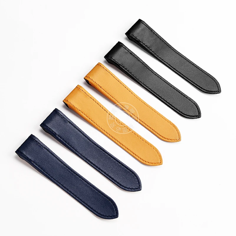 Genuine Lea/ther Watch Strap f - Cartier Watch Santos 评论和价格