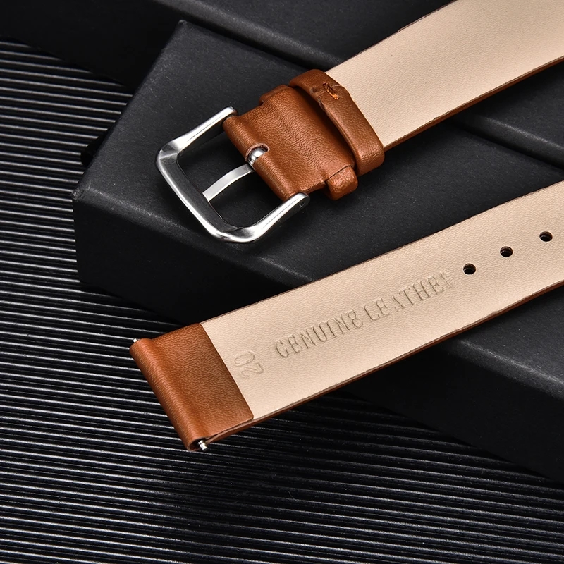 Ultra-thin Calfskin Leather Wa - Suede Strap Watch 评论和价格
