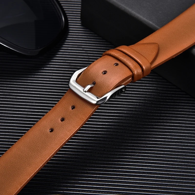 Ultra-thin Calfskin Leather Wa - Suede Strap Watch 评论和价格
